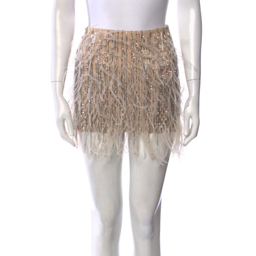 Haute Hippie Sequin Mini Skirt